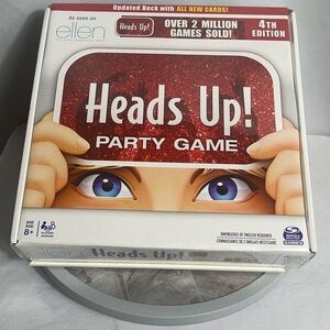 Heads Up Party Game 4th Edition Spin Master Ellen Show Family Fun Complete